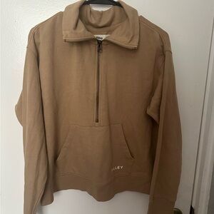 Tilley Brown Zip Up Jacket with Classic Collar